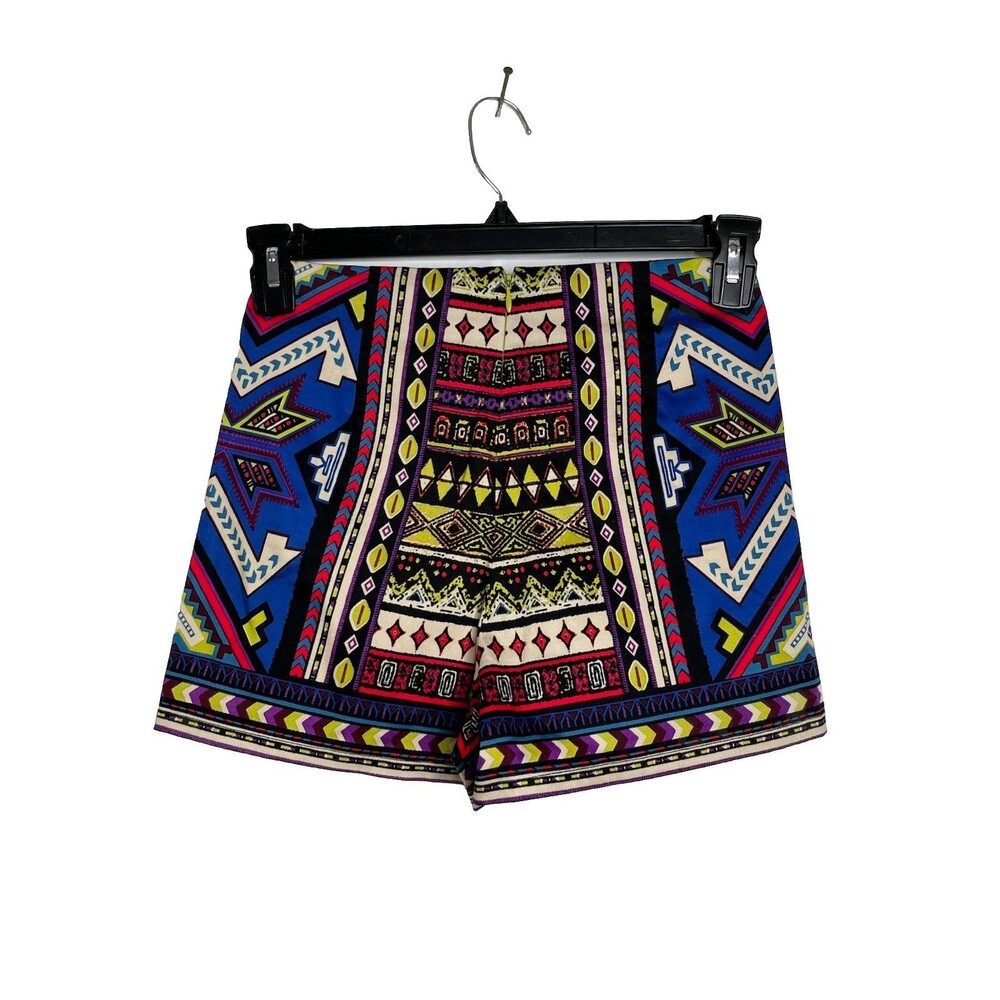 Flying Tomato Shorts Wms S High Waist Boho Festival Hippie Gypsy 70s Inspo Art